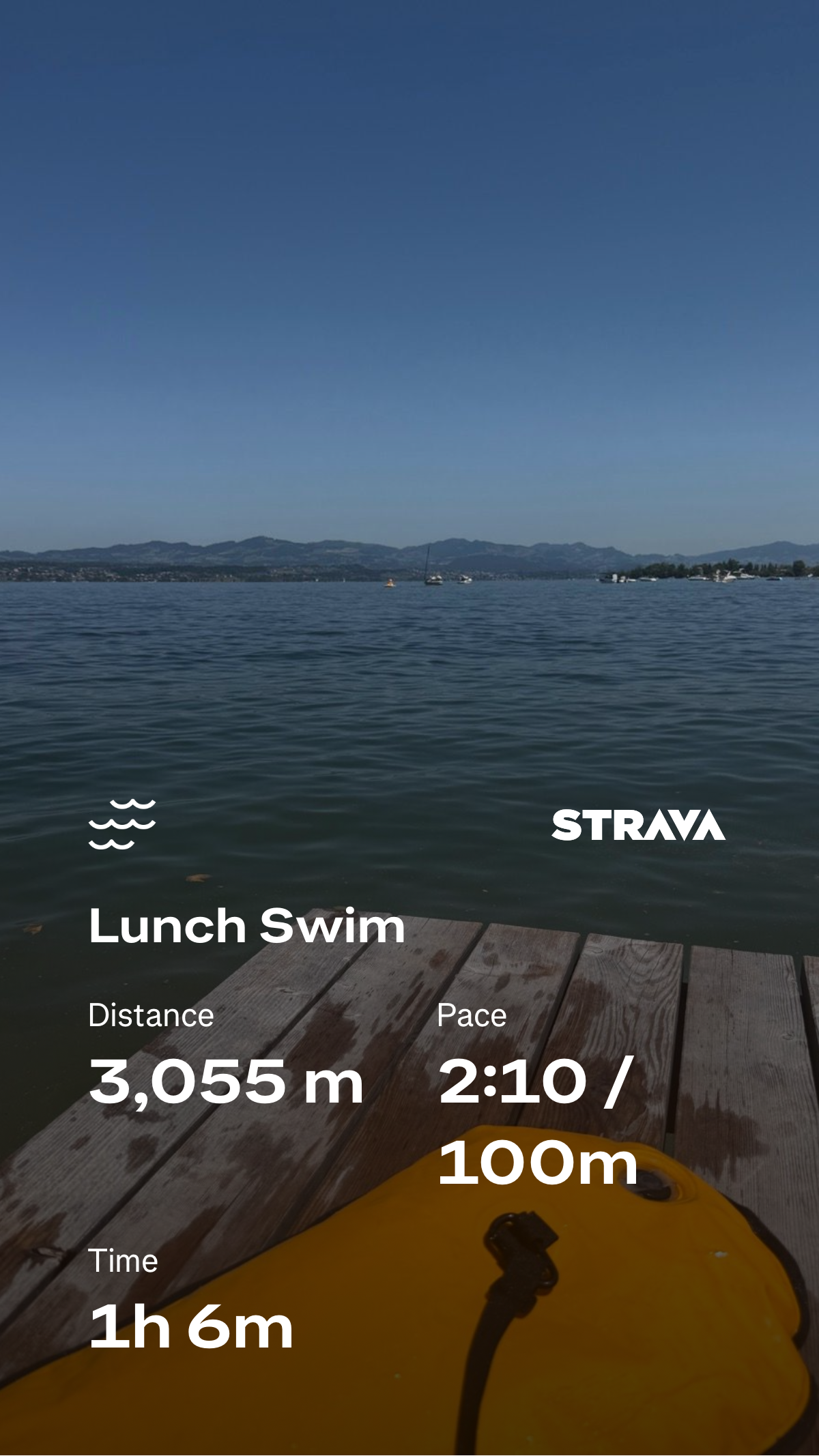 Open water swimming